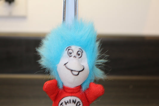 Dr Seuss Plush Thing 1 Thing 2 Burger King The Cat In The Hat 2003 Toy 5”