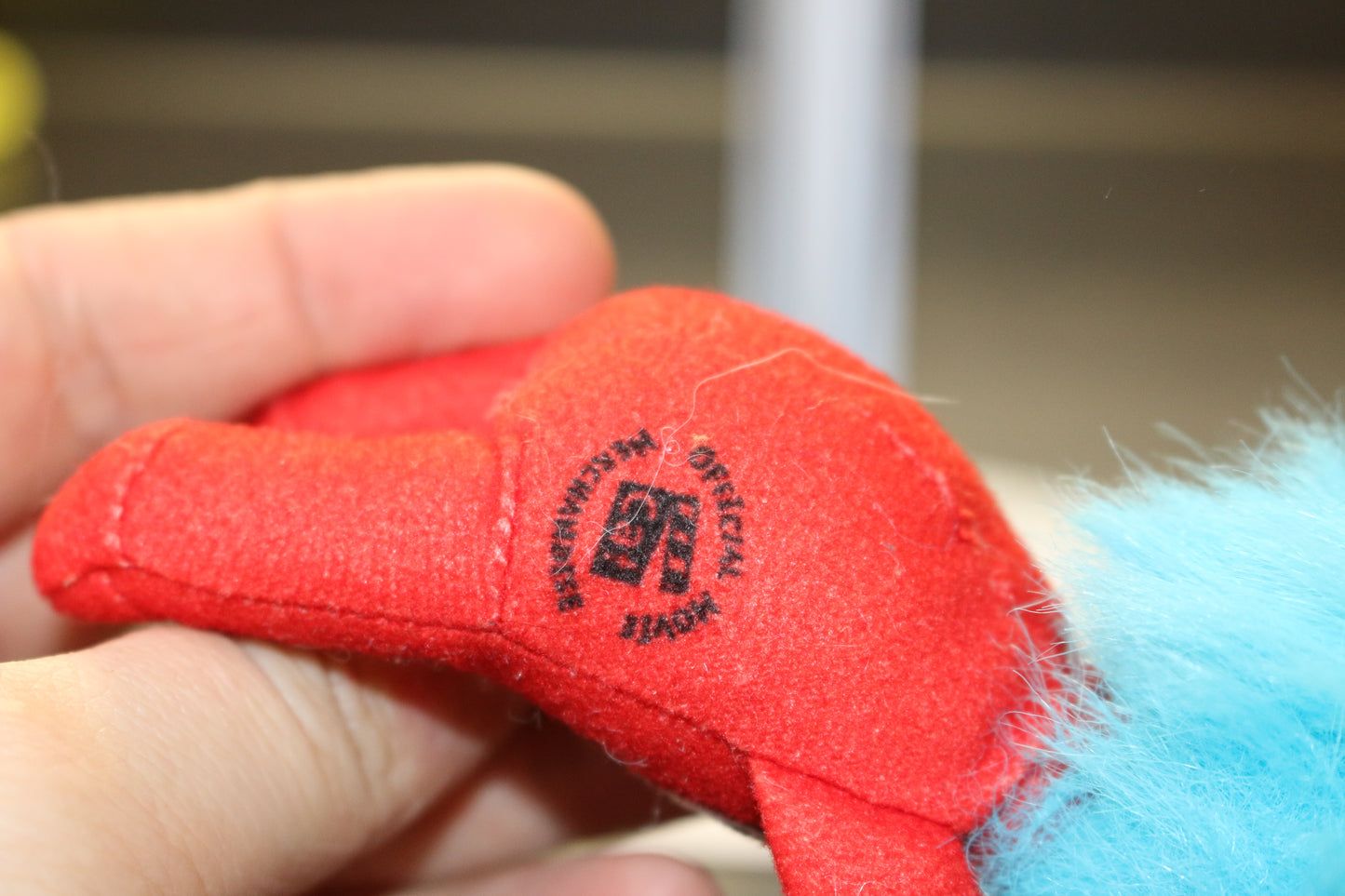 Dr Seuss Plush Thing 1 Thing 2 Burger King The Cat In The Hat 2003 Toy 5”