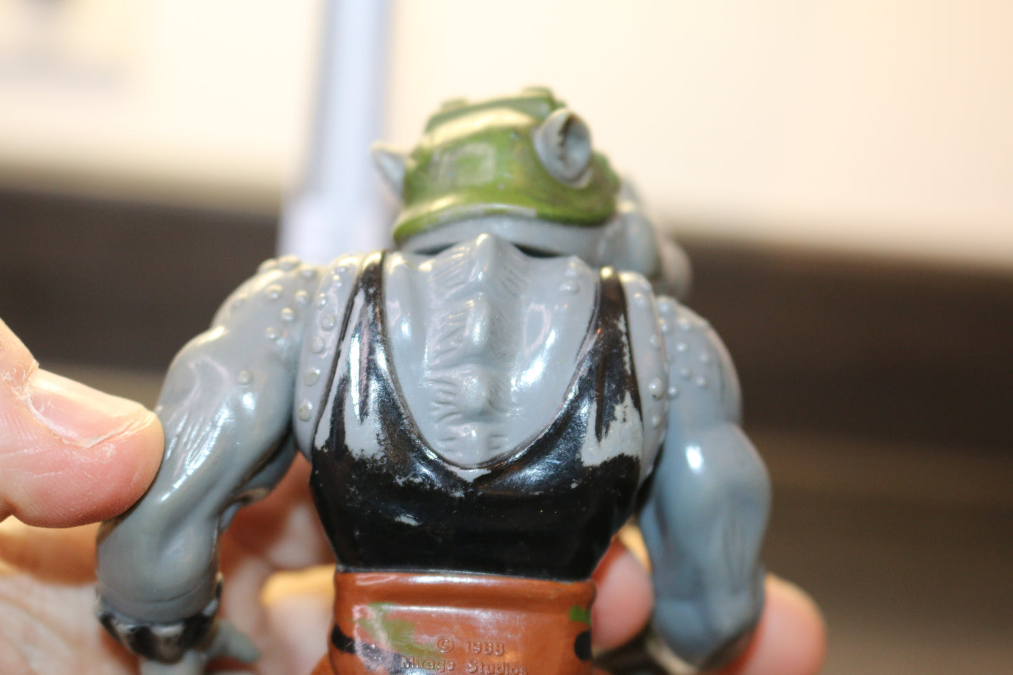 1988 Playmates Rocksteady Teenage Mutant Ninja Turtles 5" Vintage Action Figure