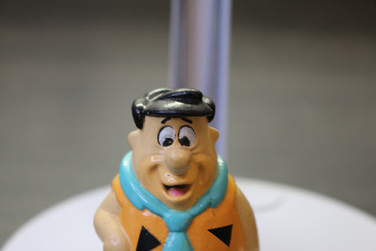 Vintage Fred Flintstone Wind Up Walking 3" Toy 1992 By Hanna Barbera