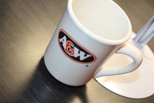 Vintage Original 90S Ceramic Coffee Mug A&W Ceramic Porcelain Coffee Cups. 1990