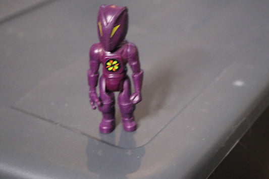 Fisher Price Alien Construx Figure Purple Yellow Eyes Connect Vintage 1984