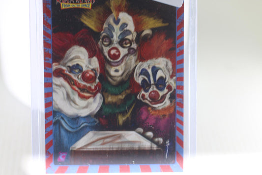 Killer Klowns from Outer Space Trading Card #39 - Funny, I Don't Remember Order