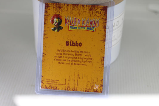 Killer Klowns From Outer Space Trading Card #25 Bibbo