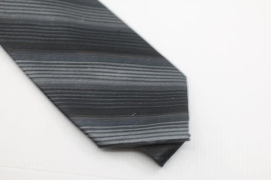 tIE Agenda New York Black, dark grey & grey oblique line