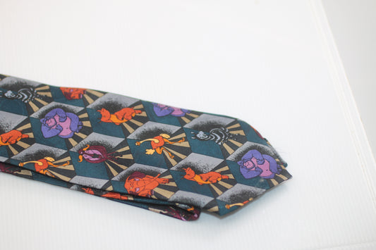 Novel ties The lion King tie Elephant zebra Taurus Gorilla colored cloth