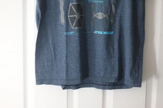 Star Wars Tie Fighter Special Forces Graphic T-Shirt Size: L