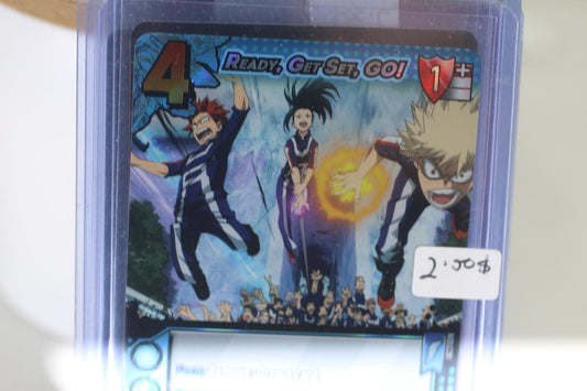 My Hero Academia Trading Card - Ready, Get Set, Go! Universus