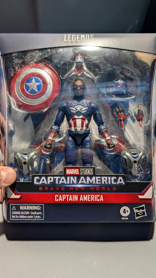 Marvel Legends CAPTAIN AMERICA - Brave New World 6" DELUXE Action Figure