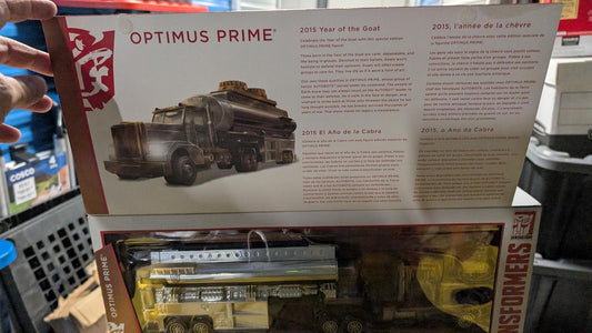 Hasbro Transformers Generations Optimus Prime Platinum Edition Year Of The Goat