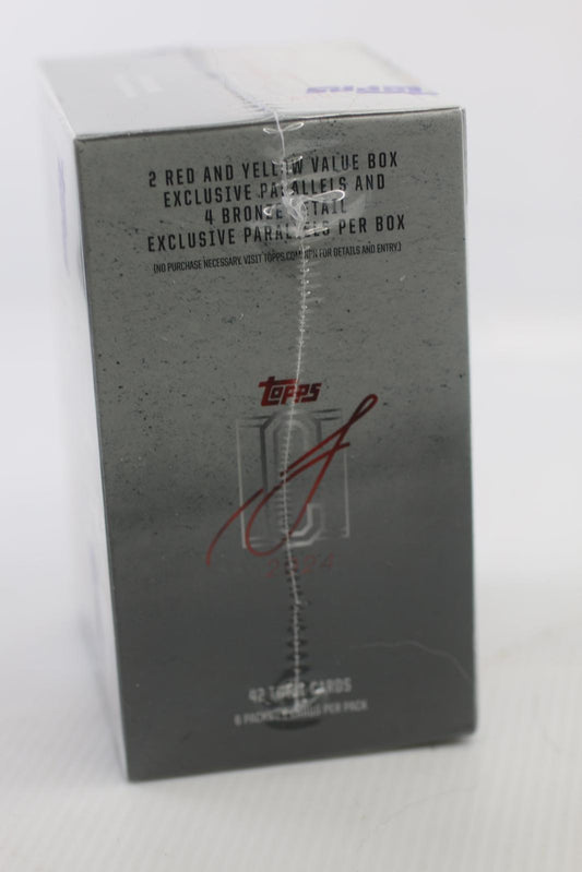 (1) 2024 TOPPS SIGNATURE CLASS VALUE BLASTER BOX (42 Cards) Football New QTY