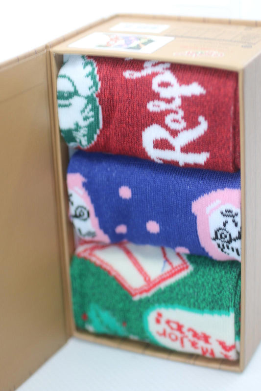 A Christmas Story 3 Pair Crew Box Set, 10-13 Brand new