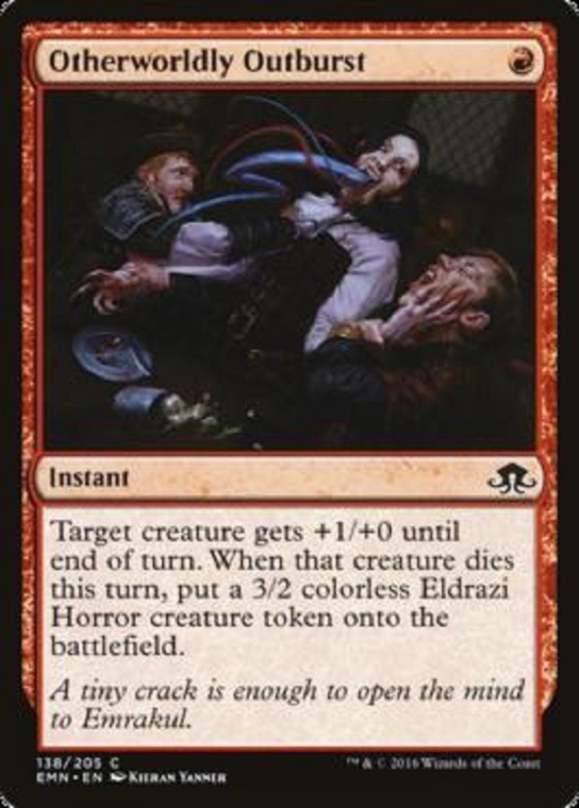 MTG 4x x4 Otherworldly Outburst Eldritch Moon Magic the Gathering cards