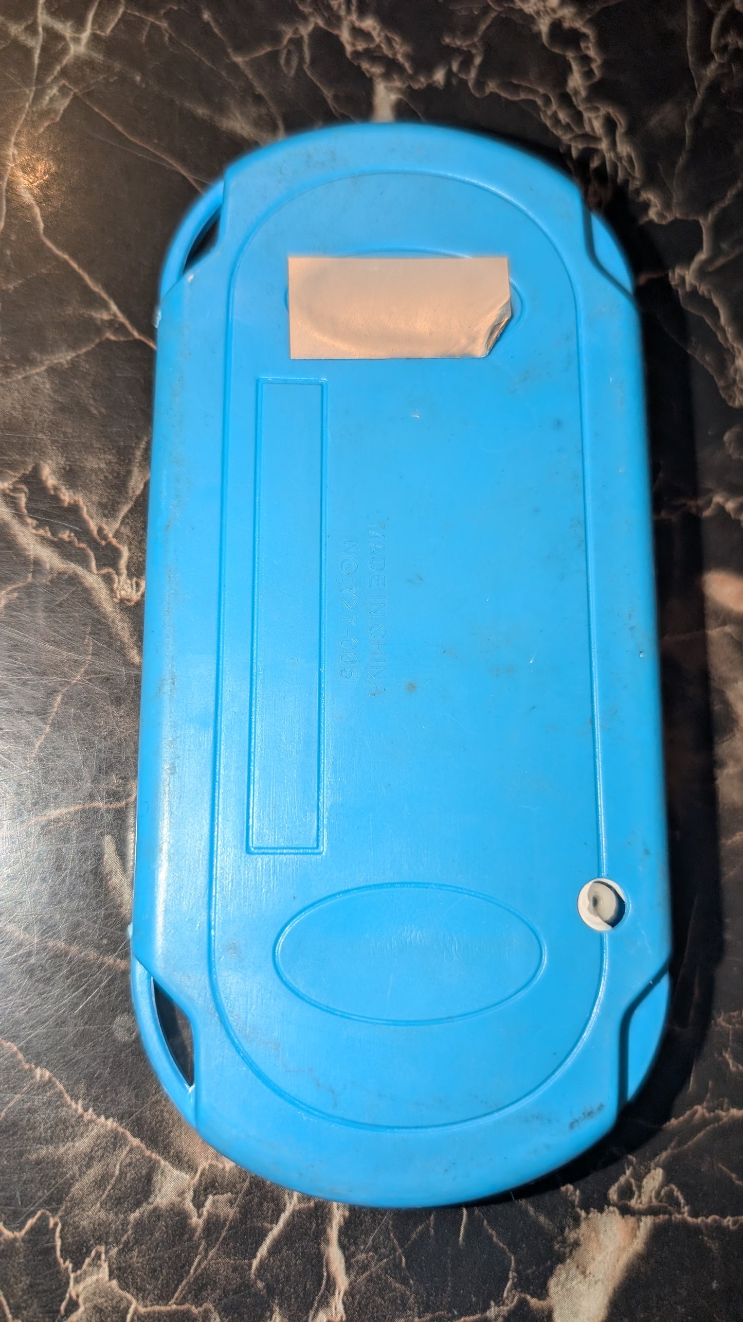 Vintage Water Ring Toss Handheld Game – Blue Aqua Theme – Classic 90s Water Game Toy