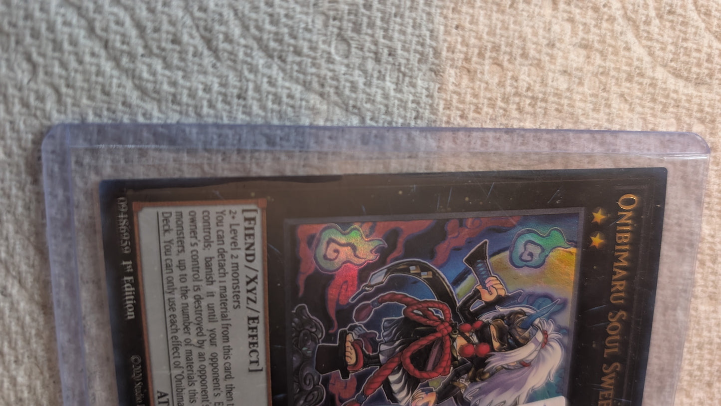 Yu-Gi-Oh! TCG Onibimaru Soul Sweeper MAMA-EN069 Ultra Rare 1st Edition Near Mint
