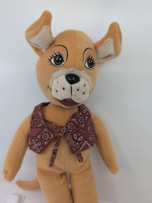 #8 Cornemuse peluche plush toy Jouet série télévisé Vintage 12"