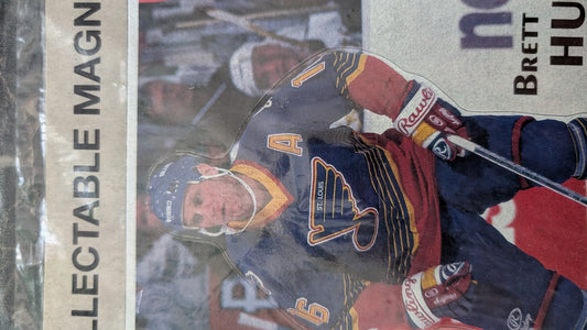 Brett Hull St. Louis Blues Collectible Magnet – NHL Premier Edition – Sealed