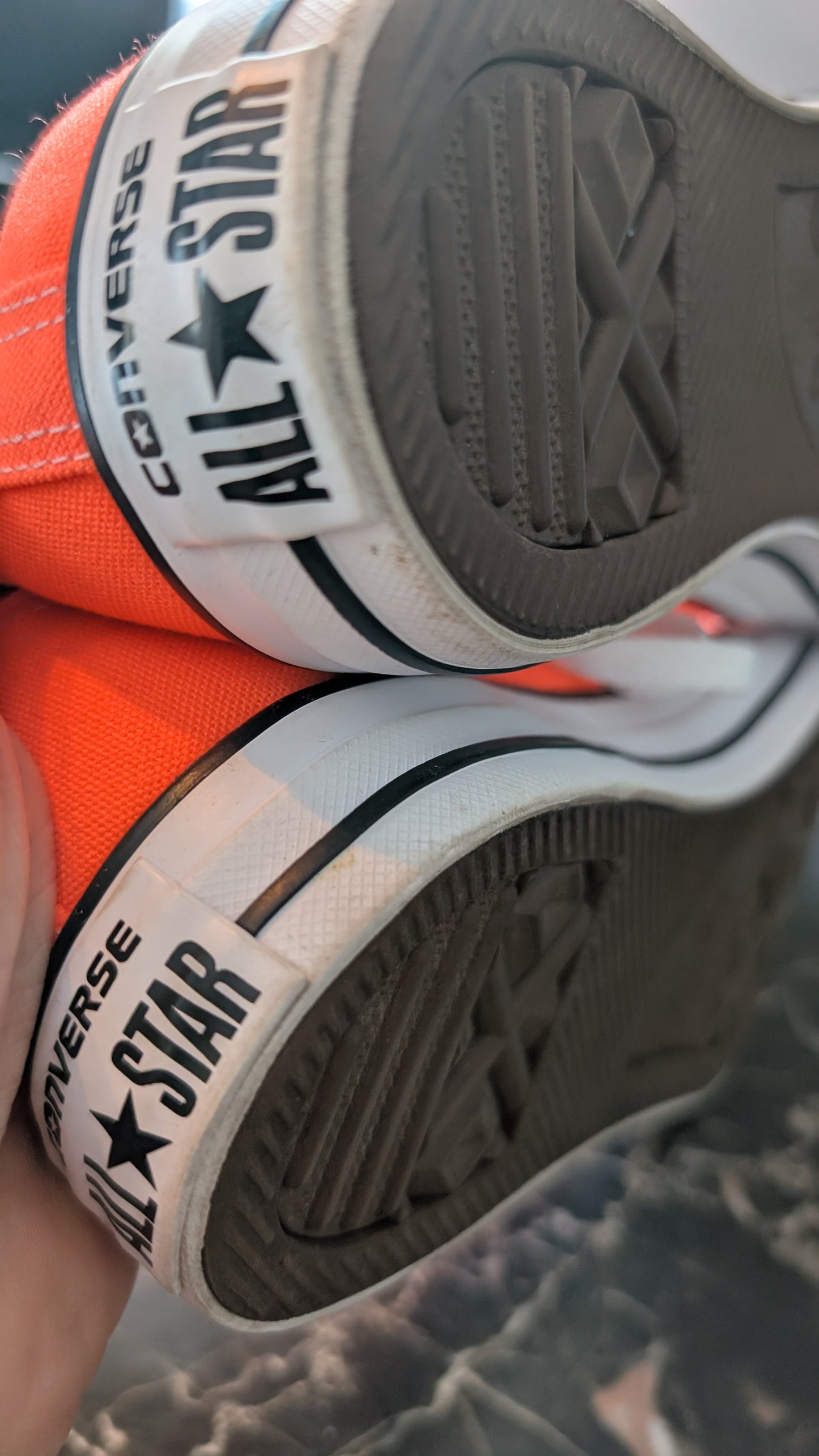 Converse Chuck Taylor All Star Low Orange Canvas Shoes Unisex mens US 9 EU 42.5 155735C