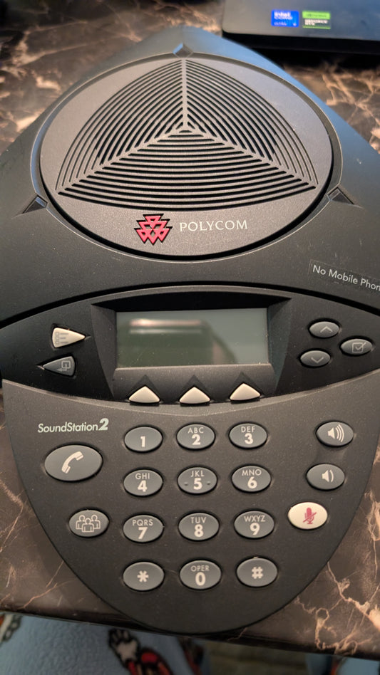 Polycom SoundStation2 Conference Phone 2201-16000-601 Non-Expandable