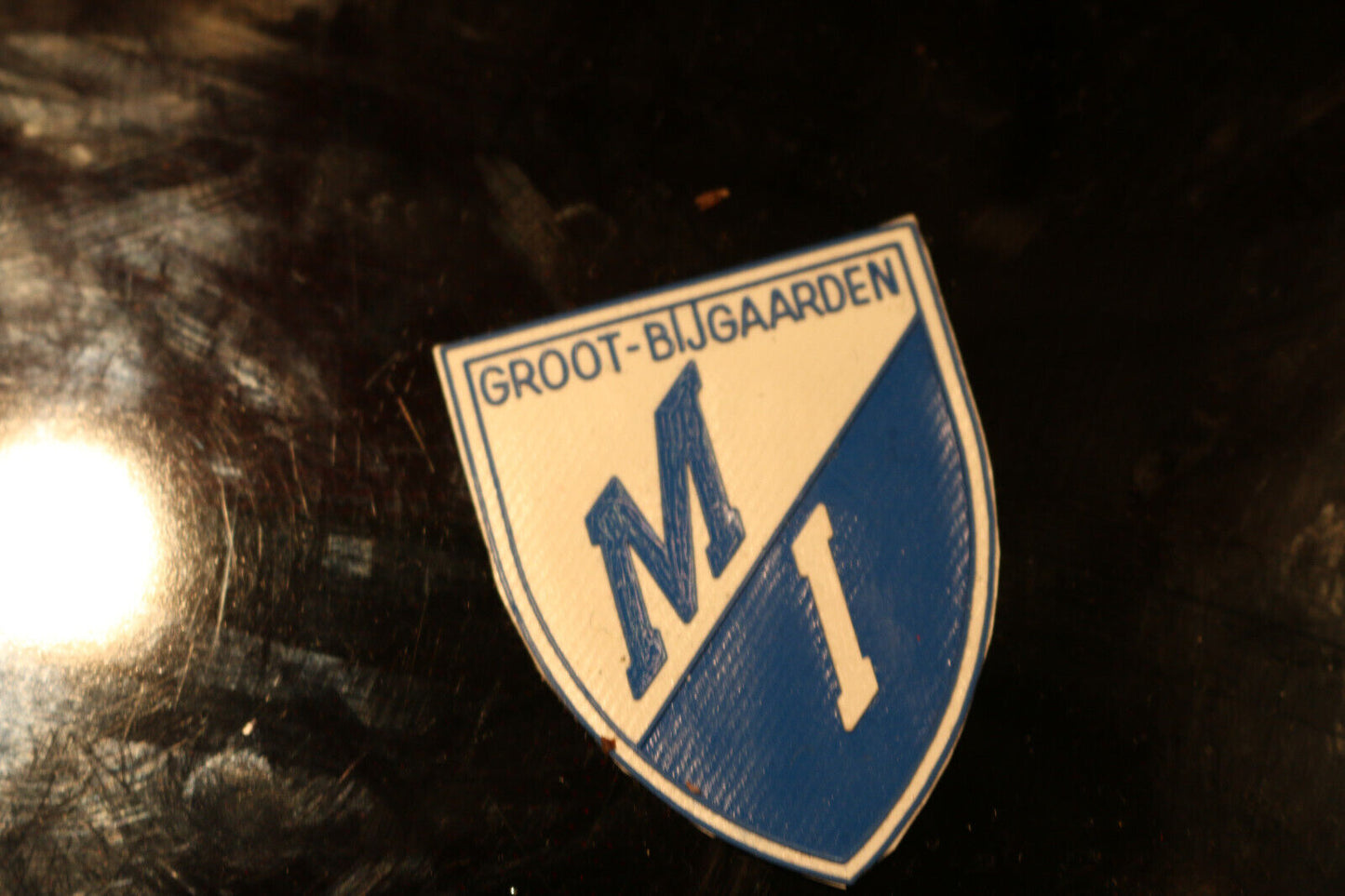 Vintage Shoulder Patche Souvenir Groot-Bijgaarden M/I #2