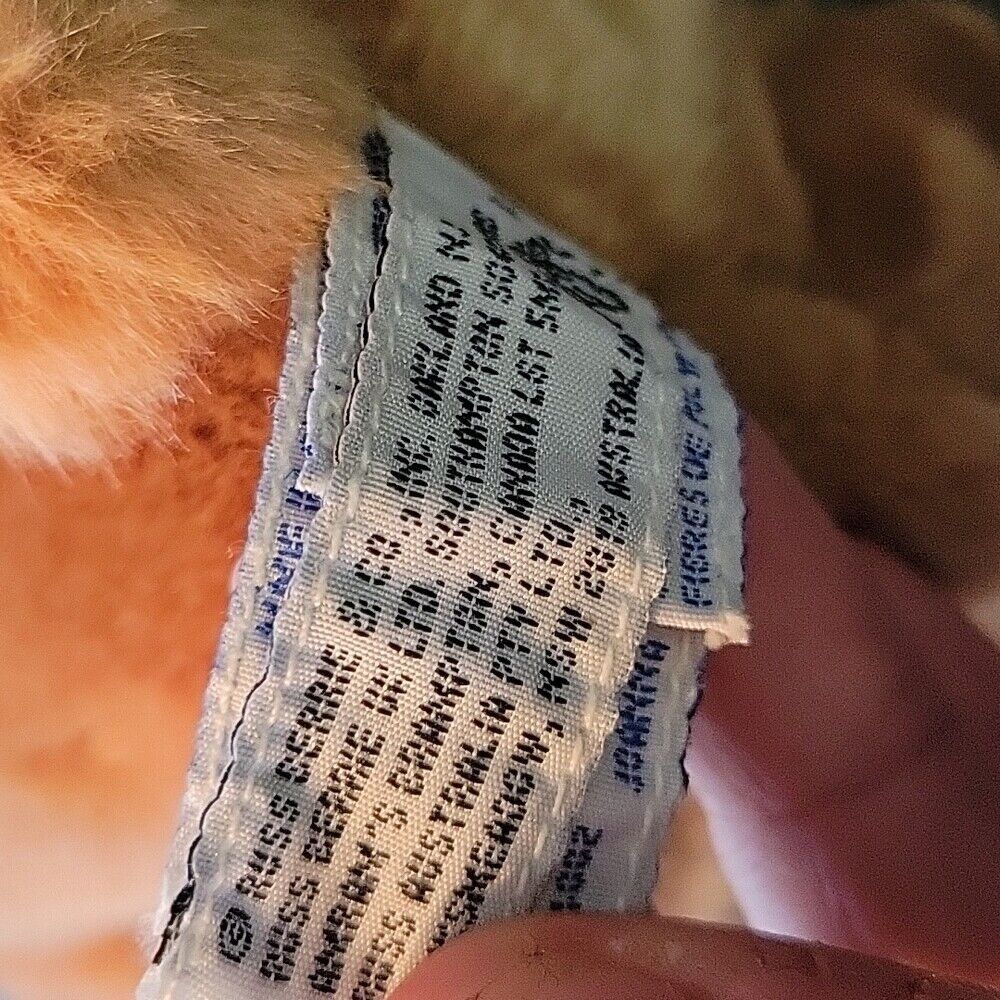 Charmin Bear Vintage Russ Plush Beanie Procter & Gamble 7.5” Promotional