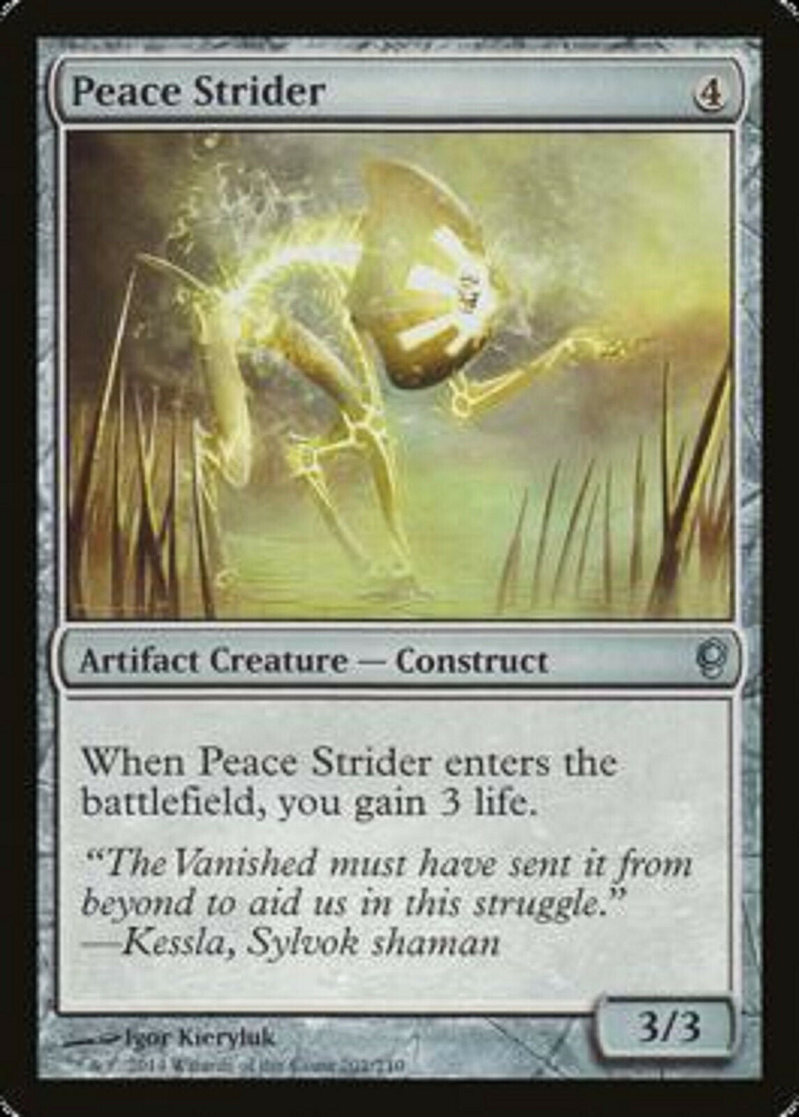 MTG MTG 1x Peace Strider Conspiracy Magic the Gathering card