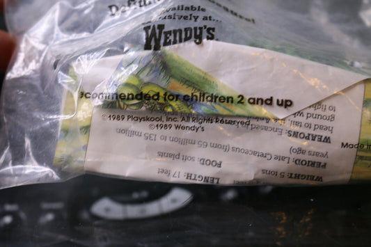 Vintage 1988 Playskool Definitely Dinosaurs Ankylosaurus Dinosaur Toy Sealed