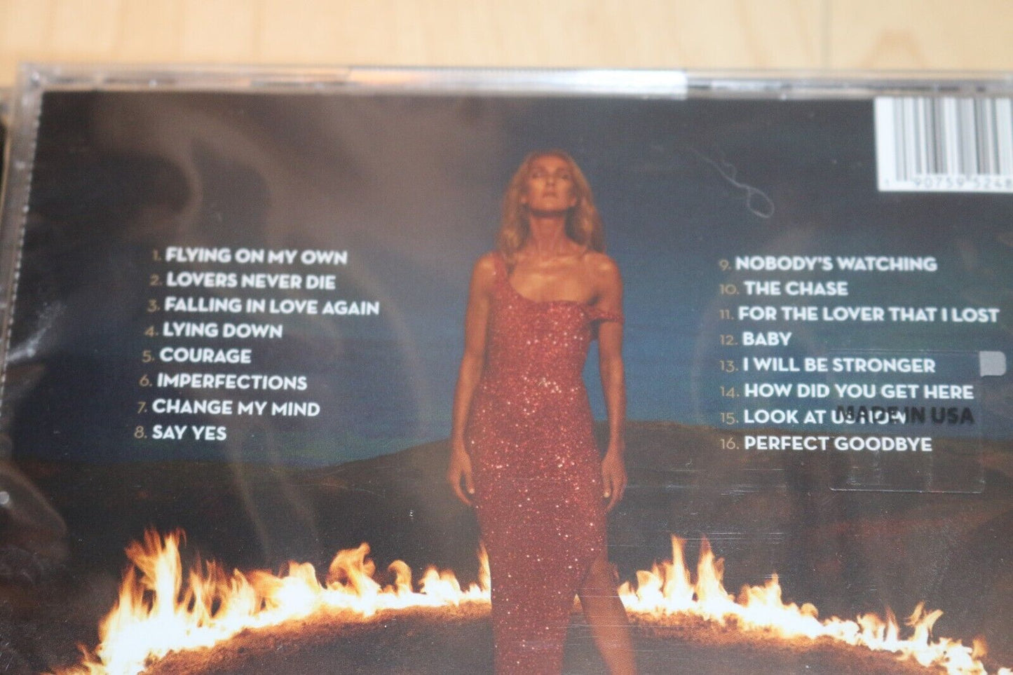 Céline Dion : Courage Cd (2019) Sealed New Cd Music 2016