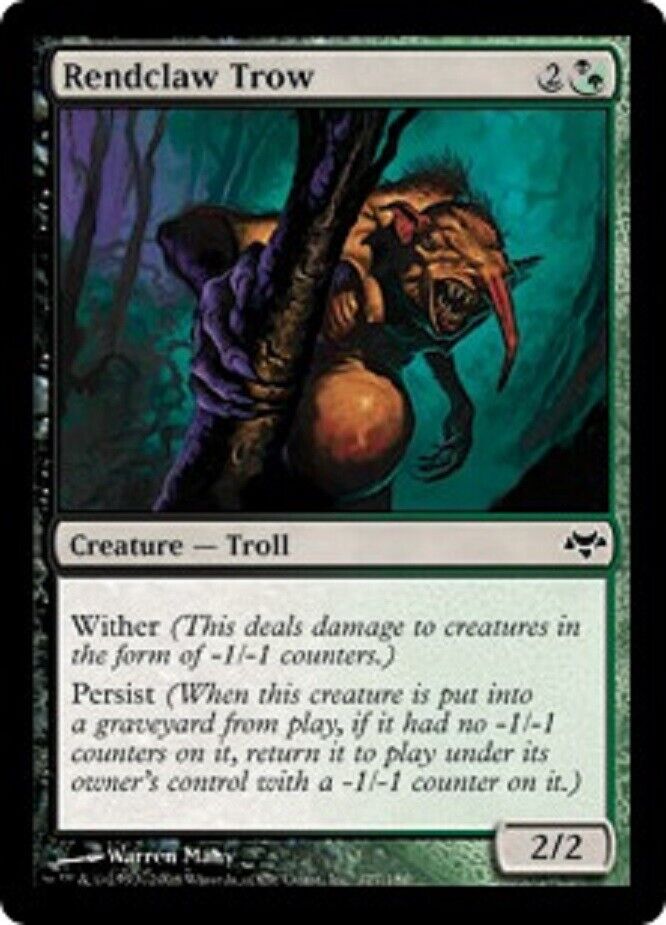 MTG MTG 4x Rendclaw Trow Eventide Magic the Gathering cards Omniphustoys MTG MTG 4x Rendclaw Trow Eventide Magic the Gathering cards Omniphustoys