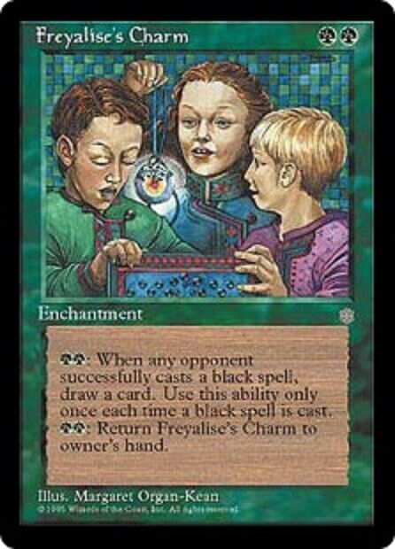 MTG 1x Freyalise's Charm Ice Age card MTG Magic the Gathering