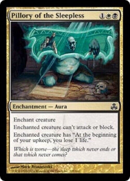 MTG MTG 1x Pillory of the Sleepless Guildpact card Magic The Gathering