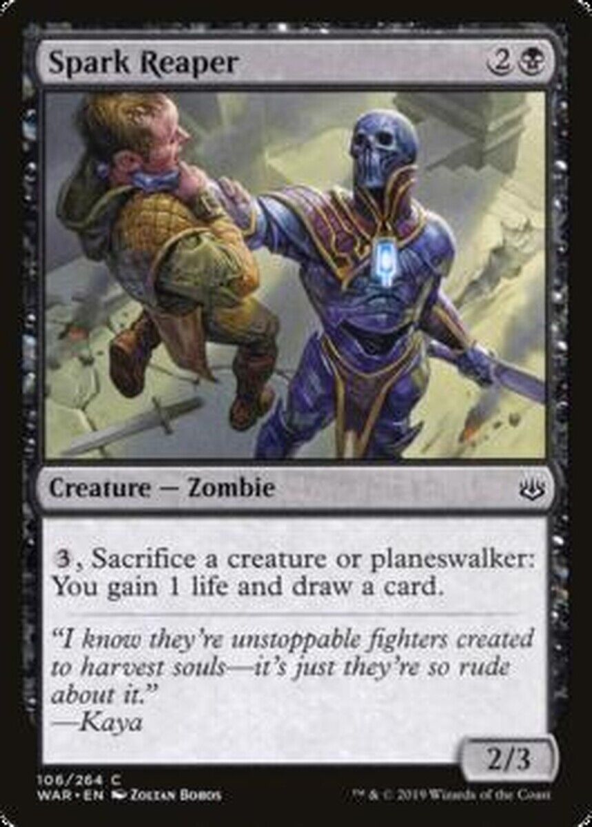 MTG MTG 4x Spark Reaper War of the Spark Cards Magic The Gathering NM