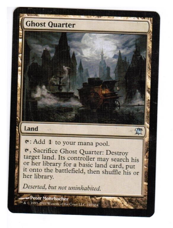 ghost mtg cards MTG MTG 1x GHOST QUARTER ENGLISH x1 innistrad commander magic the gath – Omniphustoys