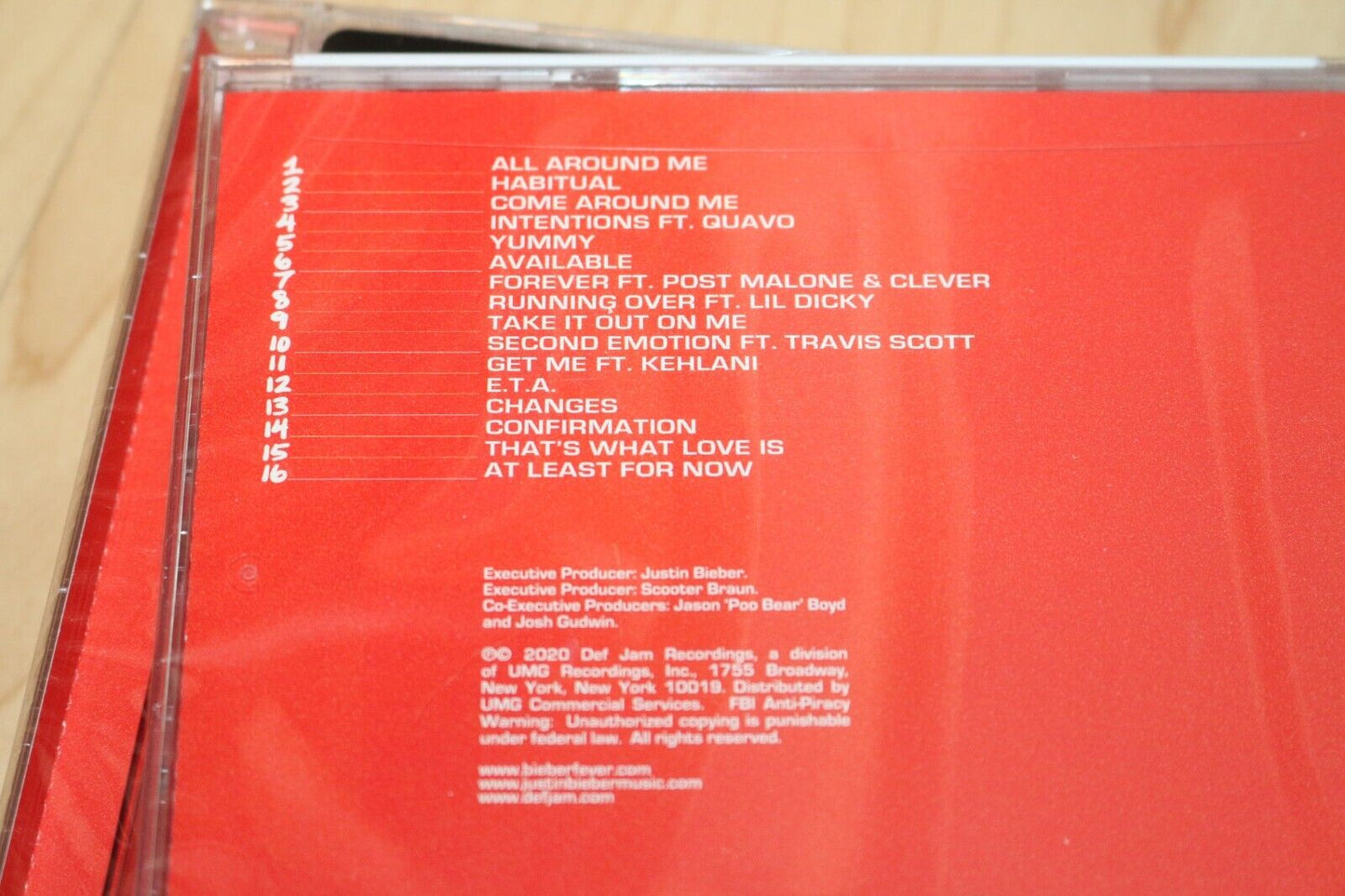 Changes By Justin Bieber (Cd, Feb-2020, Def Jam) New New Cd Music