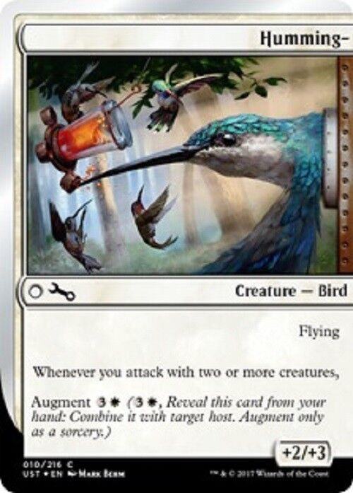 MTG 4x Humming- Unstable Cards Magic the Gathering MTG