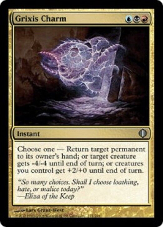 mtg charm cards Elder Dragon's : r/custommagic Exile any number of target players graveyards. MTG 1x Grixis Charm Shards