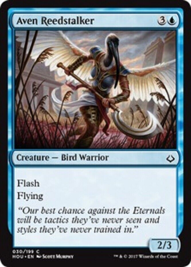 MTG MTG 4x Aven Reedstalker Hour of Devastation cards Magic The Gathering