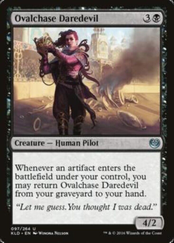 MTG MTG 1x Ovalchase Daredevil Kaladesh Card Magic The Gathering