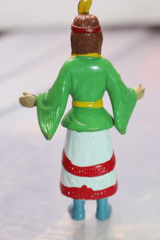 Vintage Rare Roel Pocahontas Princesse Indienne Indian Princess No.98136 4Inch