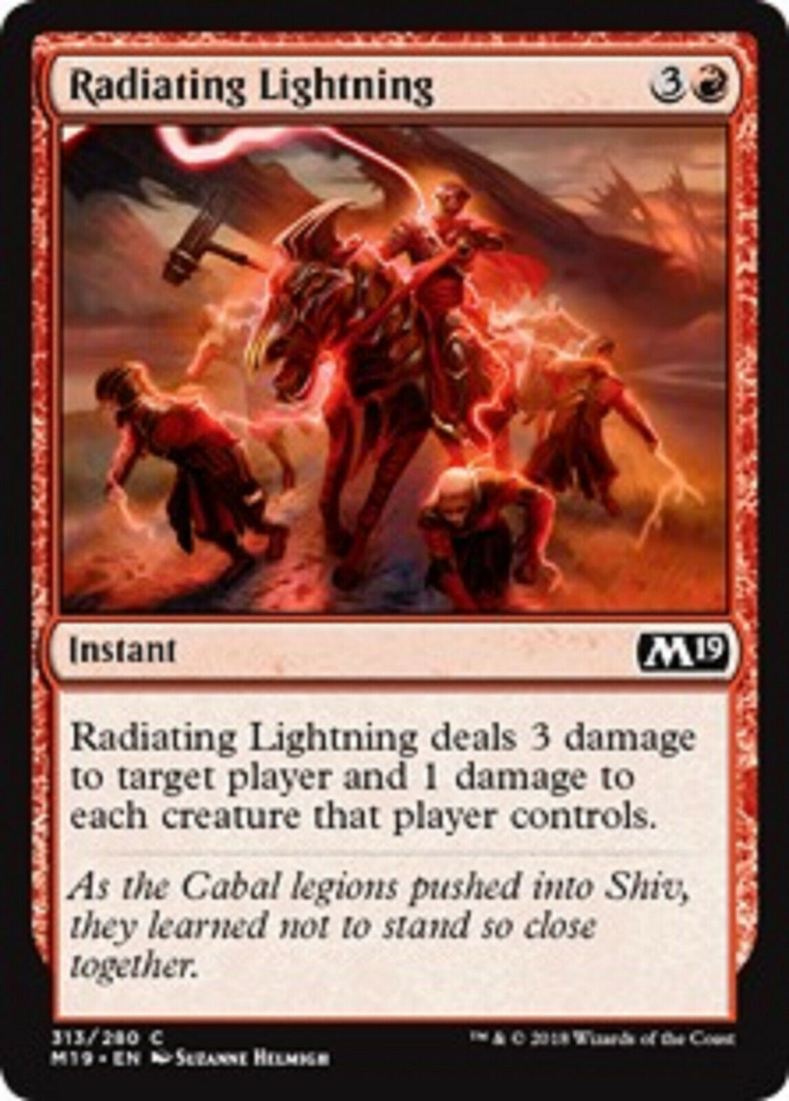 MTG MTG 1x Radiating Lightning Core Set 2019 Cards Magic The Gathering Omniphustoys MTG MTG 1x Radiating Lightning Core Set 2019 Cards Magic The Gathering Omniphustoys