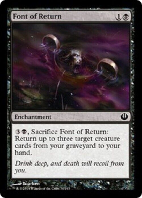 MTG MTG 4x Font of Return Journey into Nyx Cards Magic The Gathering Omniphustoys MTG MTG 4x Font of Return Journey into Nyx Cards Magic The Gathering Omniphustoys
