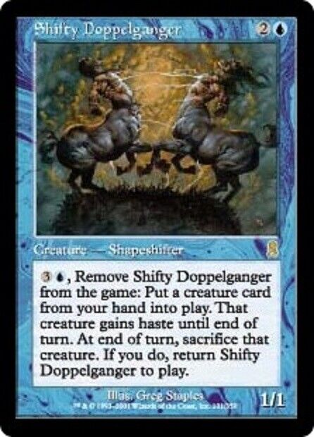 MTG 1x Shifty Doppelganger Odyssey card MTG Magic the Gathering