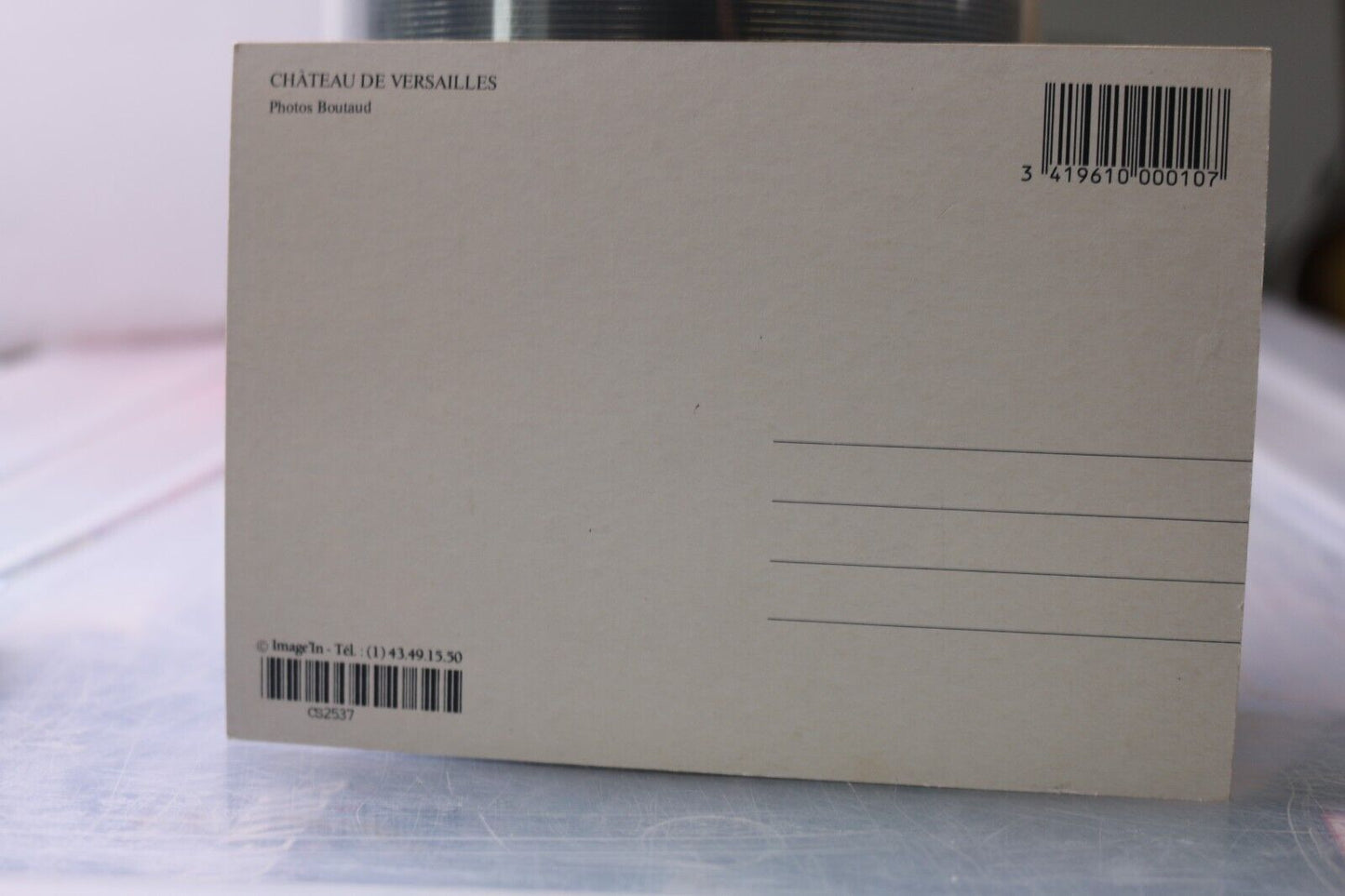 Vintage Post Card Post Card Chateau De Versailles