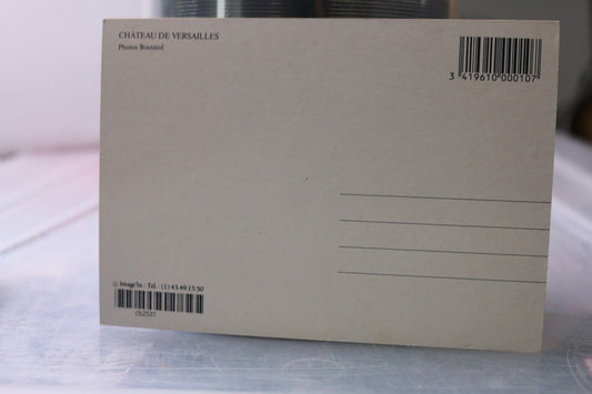 Vintage Post Card Post Card Chateau De Versailles