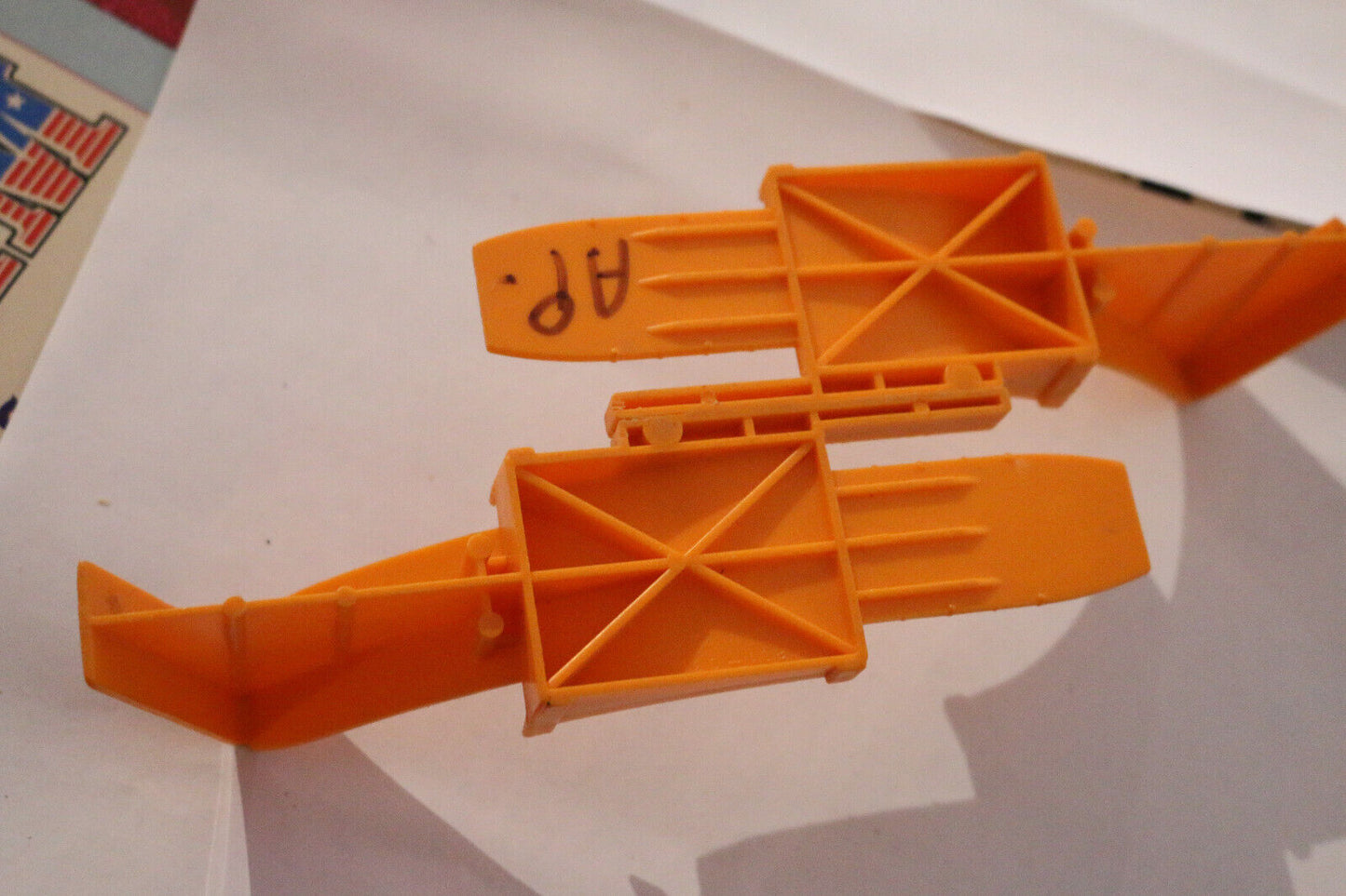 Vintage Hot Wheels Strip Action Track Set Original 2X Jump Only Red Line Era