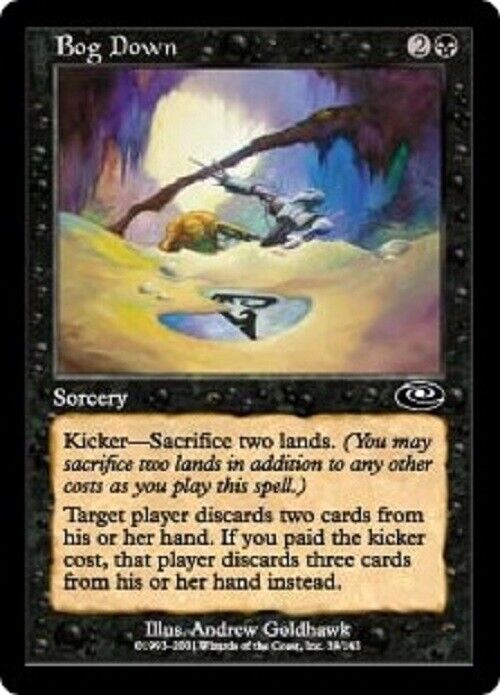 MTG MTG 4x Bog Down Planeshift Cards Magic The Gathering – Omniphustoys