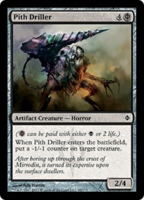 MTG MTG 1x Pith Driller New Phyrexia Card Magic The Gathering Pauper   Omniphustoys
