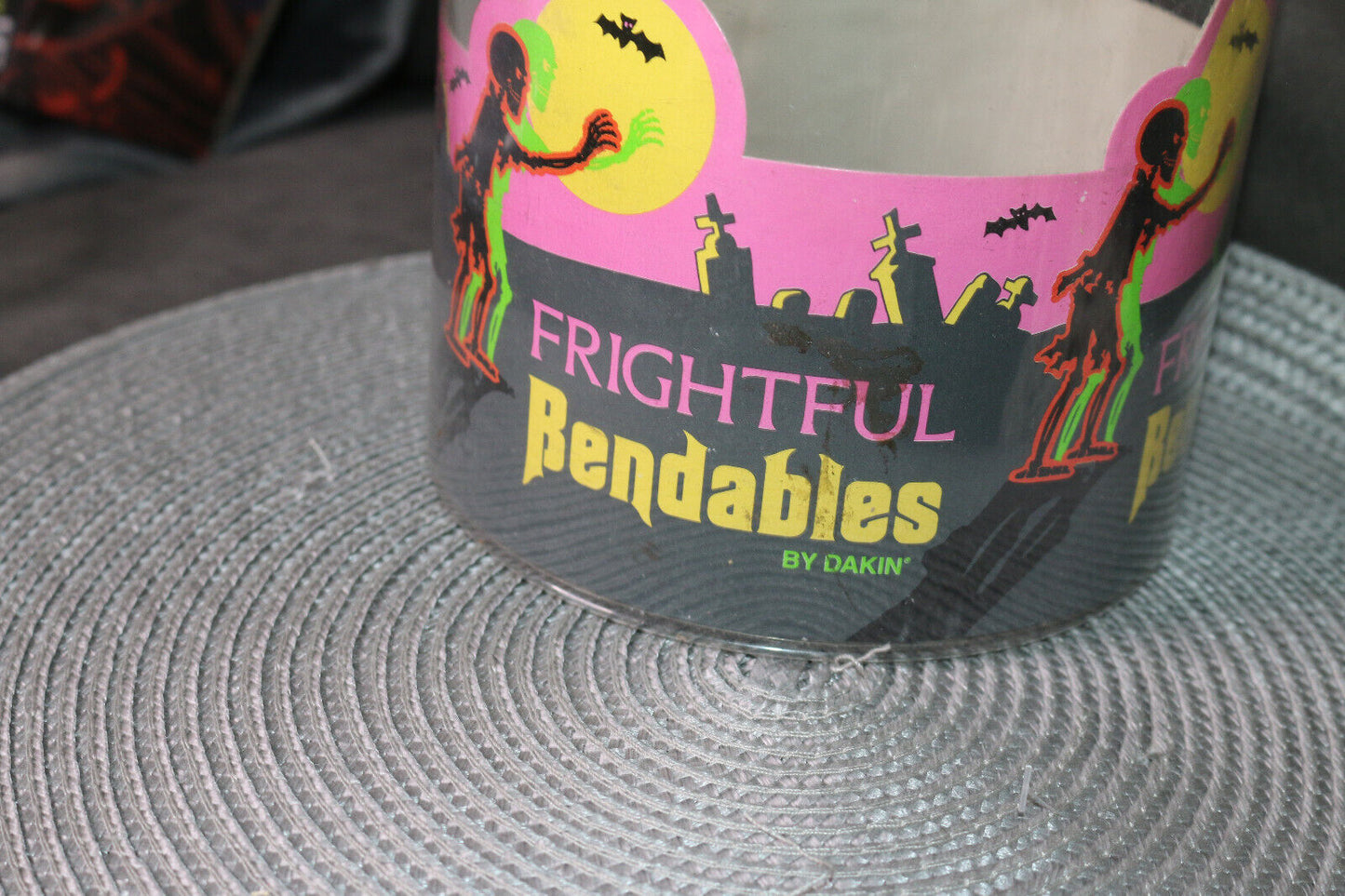 1988 Lot Of 3 Frightful Bendables Dakin Monsters Frankenstein Mummy Dracula Toys