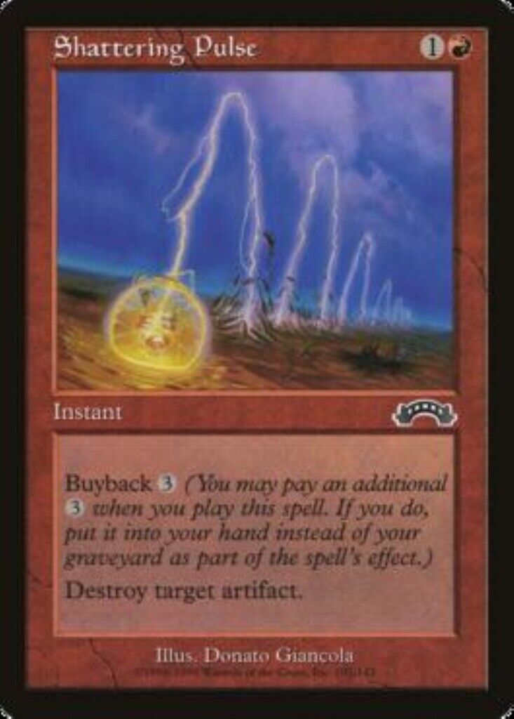 MTG MTG 1x Shattering Pulse Exodus Magic the Gathering
