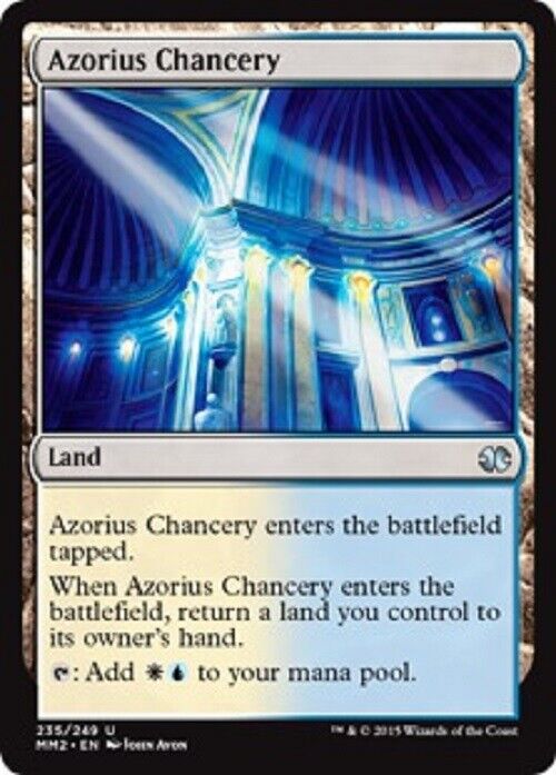 MTG MTG 1x Azorius Chancery MM2 Modern Masters 2015 card Magic The Gathering Pauper